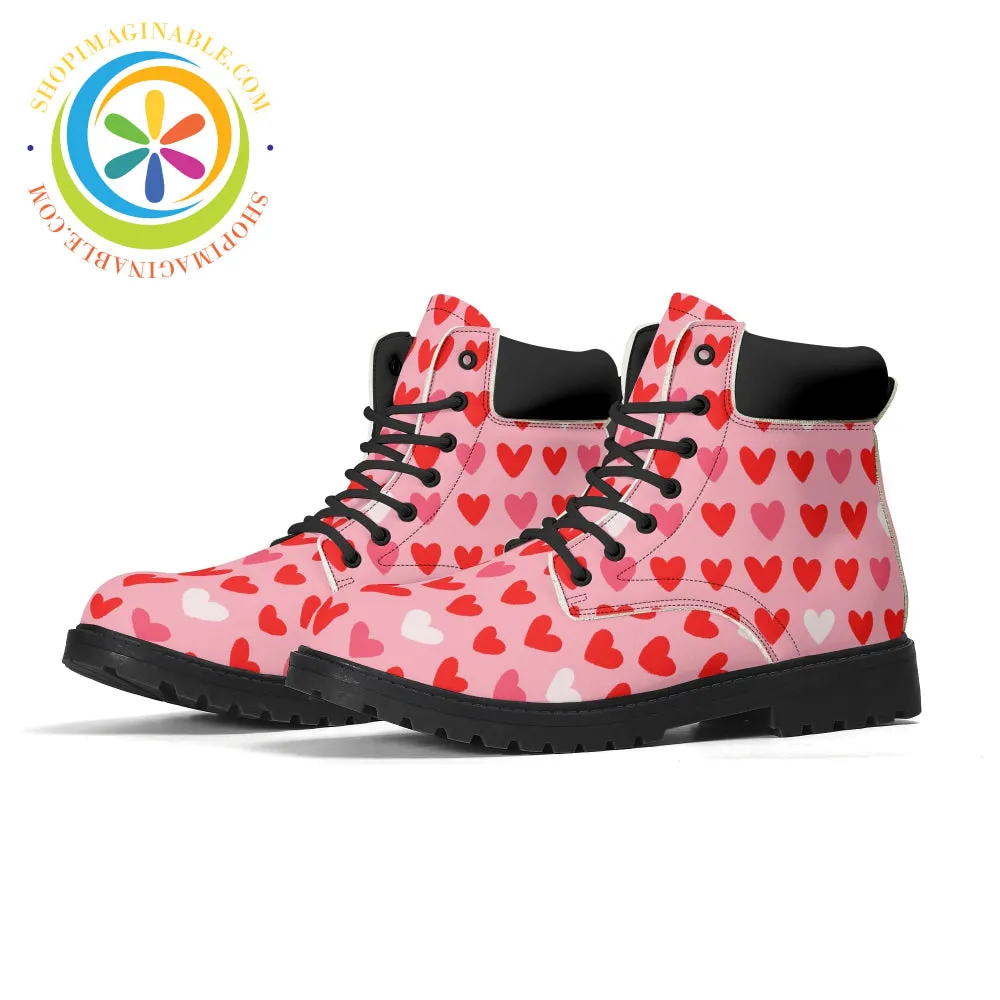 Love My Hearts Ladies Boots