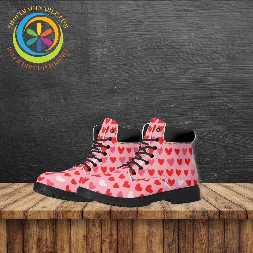 Love My Hearts Ladies Boots