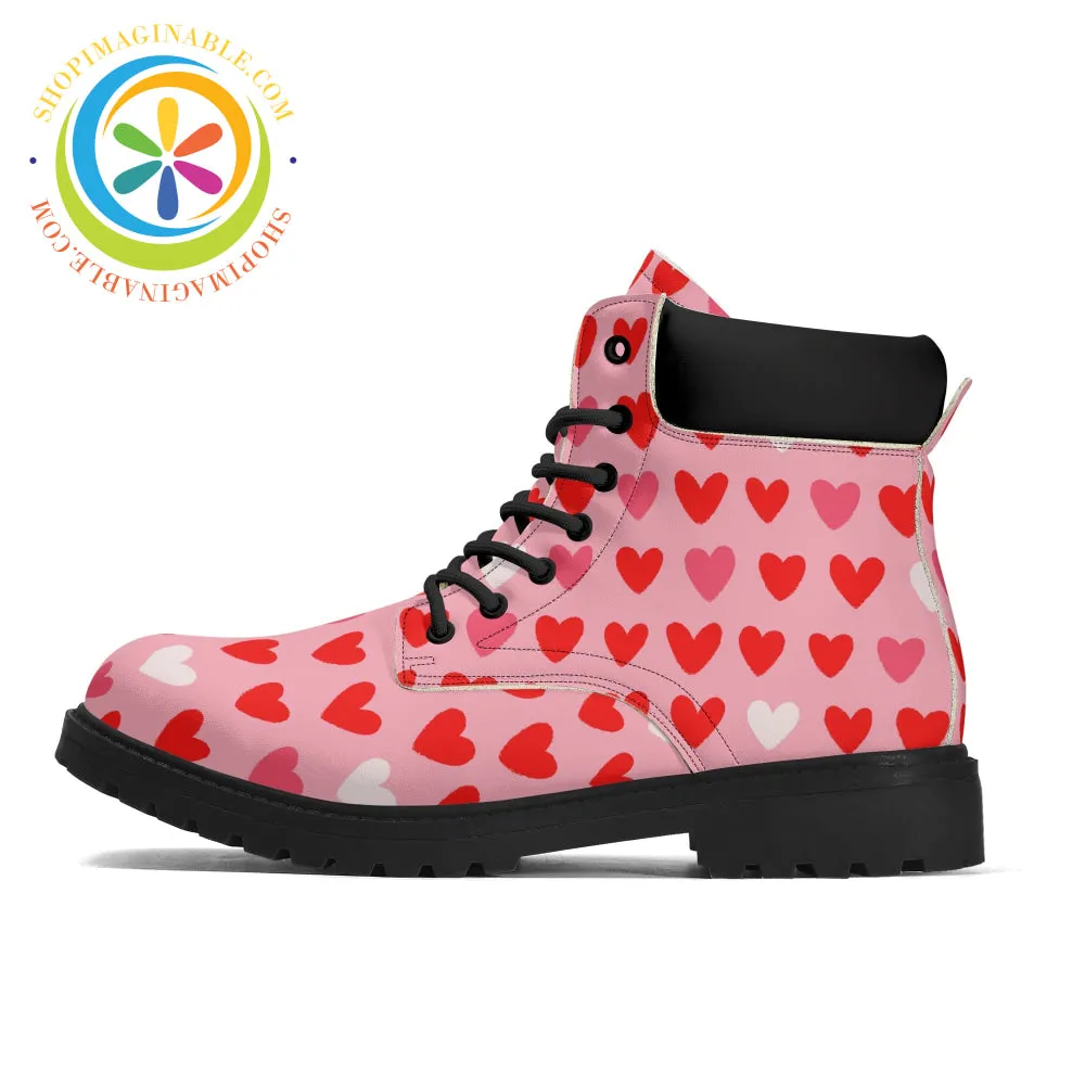 Love My Hearts Ladies Boots
