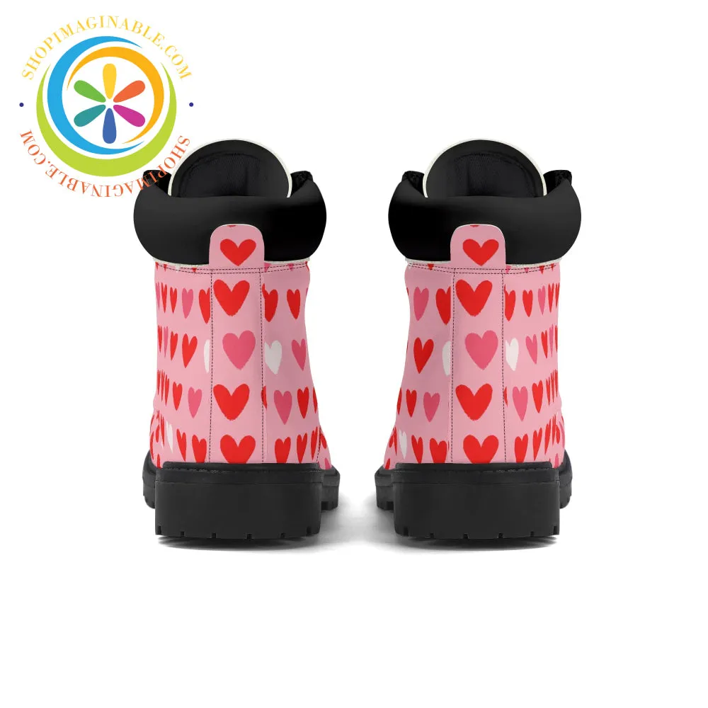 Love My Hearts Ladies Boots
