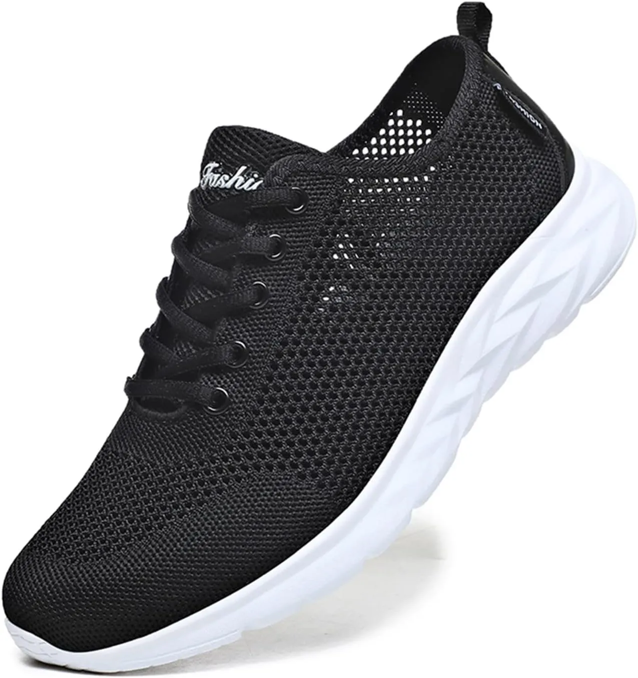 Men Comfortable Fashion Casual Breathable Lightweight Solid Color Summer and Men's Classic Nylon Sneaker