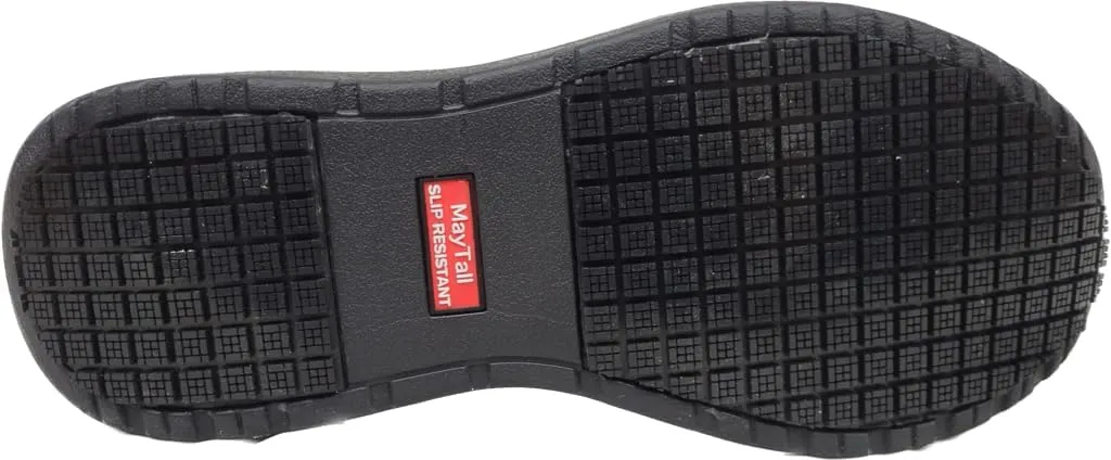 Men Shoes Work Slip Resistant Black Lace Up All Day Comfort Cushion