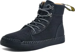 Men's Boots Leather Casual Work Hiking Shoes Chelsea Chukka Stylish Retro Classic