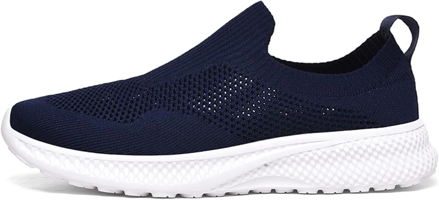 Men's Fashion Sneakers Mens Athletic Shoes Slip on Shoe for Men Walking Shoe for Men Mesh Casual Sneaker
