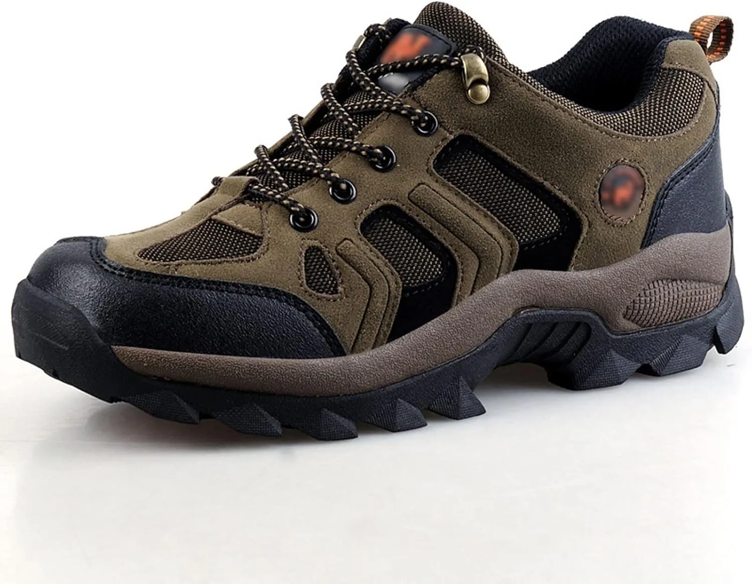 Men's Hiking Shoes, Women's Hiking Shoes, Outdoor, Hiking, Hiking, Leisure, Large Size (Color : Dark Green, Size : 9.5)
