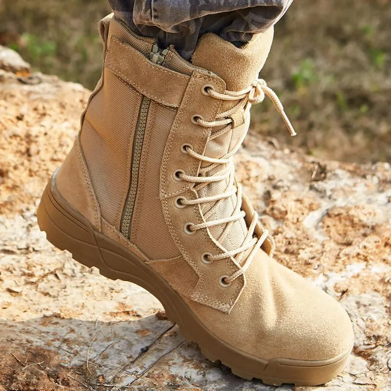 Men's Hiking Work Tactical Boots Waterproof Summer Camp Outdoor Desert Boots