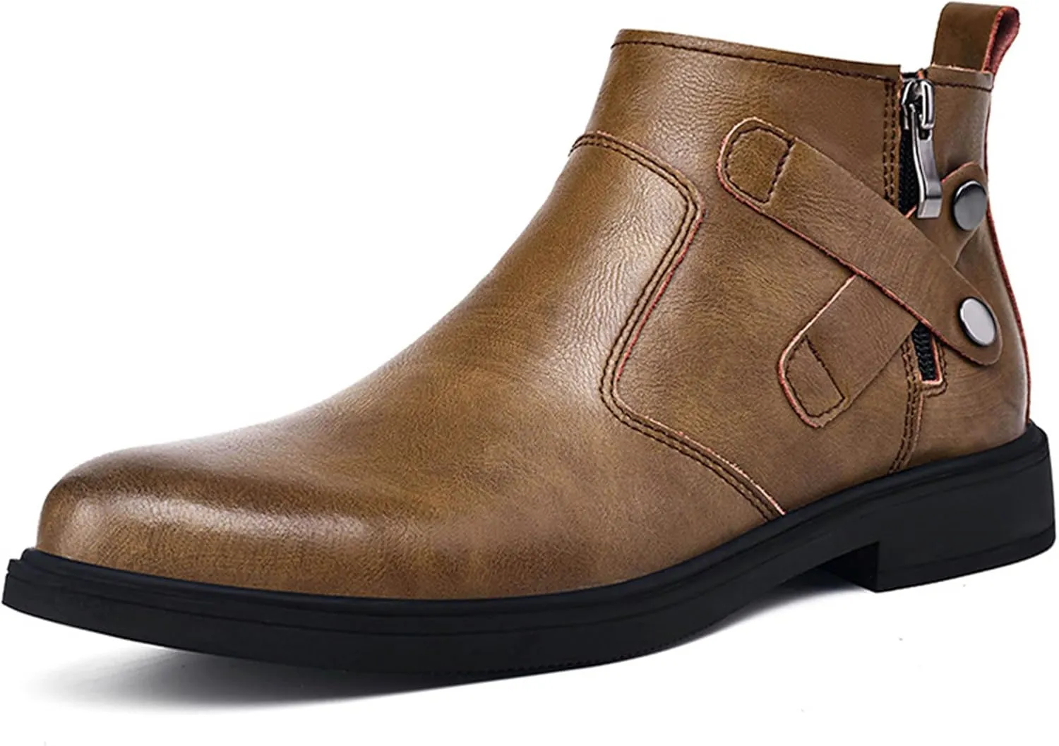Men's Western Cowboy Boots Pointed Chelsea Boots