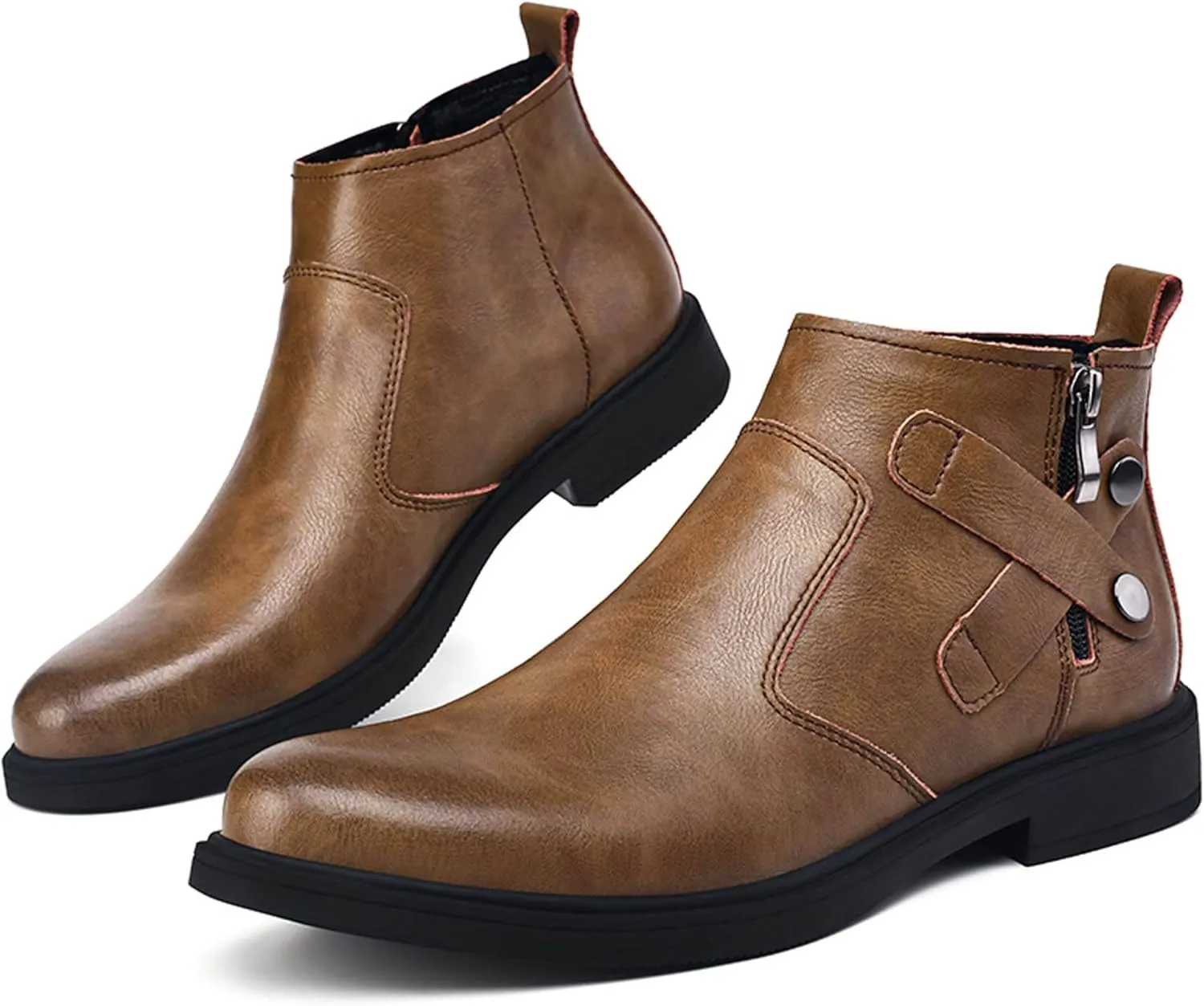 Men's Western Cowboy Boots Pointed Chelsea Boots