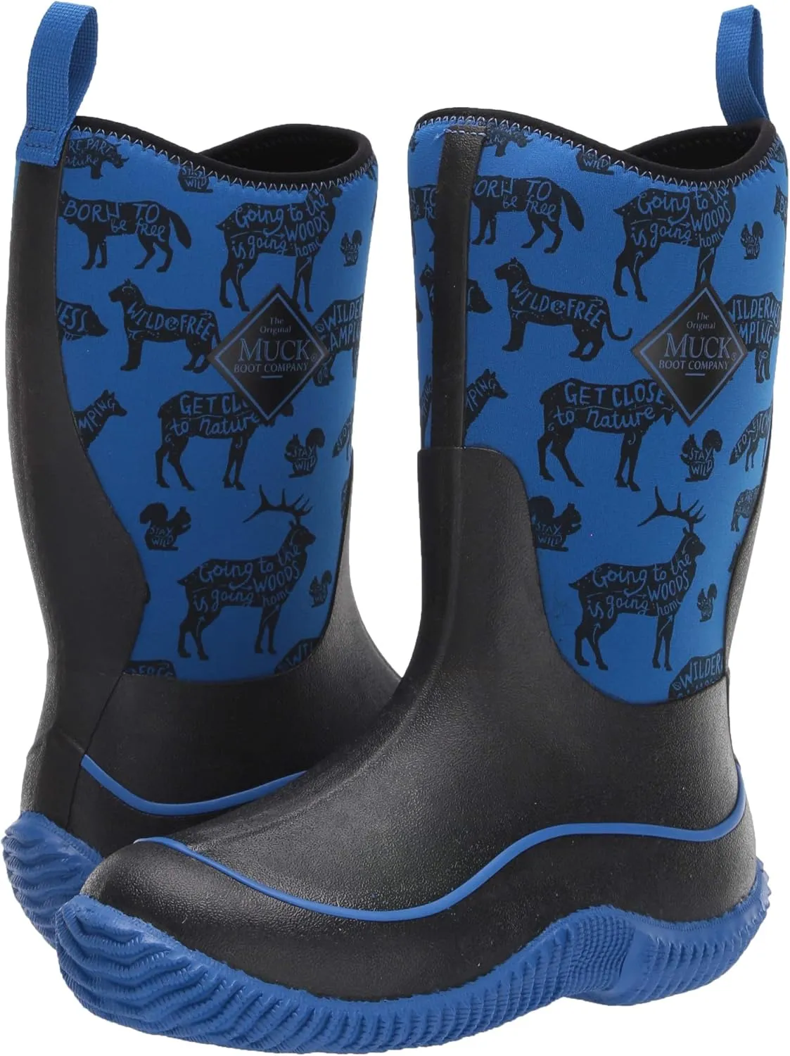 Muck Boot Unisex-Child Kid's Hale Print Rain Boot