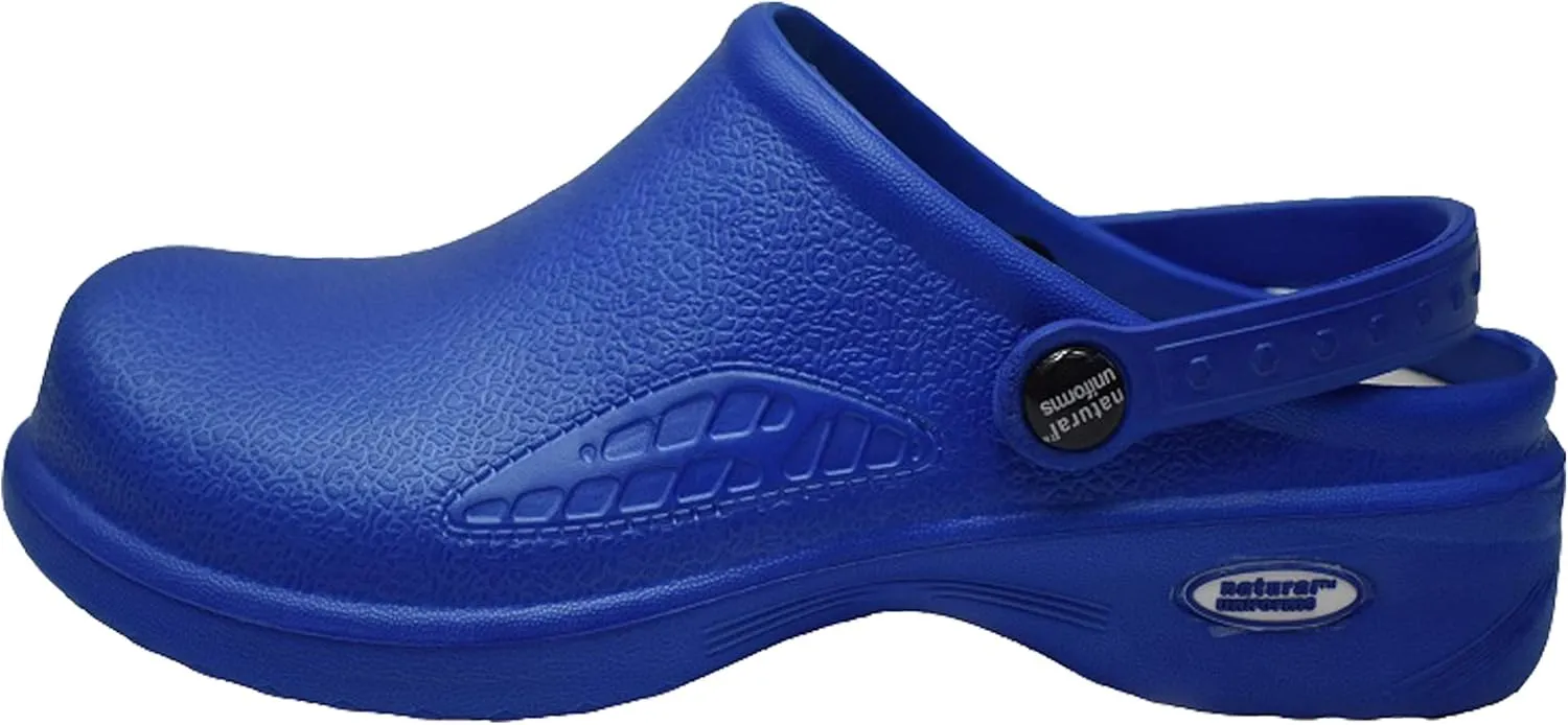 Natural Uniforms Ultralite Women's Clogs with Strap, Nursing Medical Work Mule