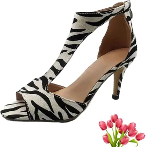 Nevriz Orthopedic High Heels for Women,2024 Summer Stiletto Roman Sandals Fish Mouth Shoes
