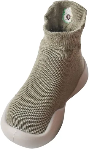 Newborn Shoes for Girls,Indoor Walkers Infant First Socks Casual Elastic Soft Toddler Baby Solid Shoes Sock Shoes