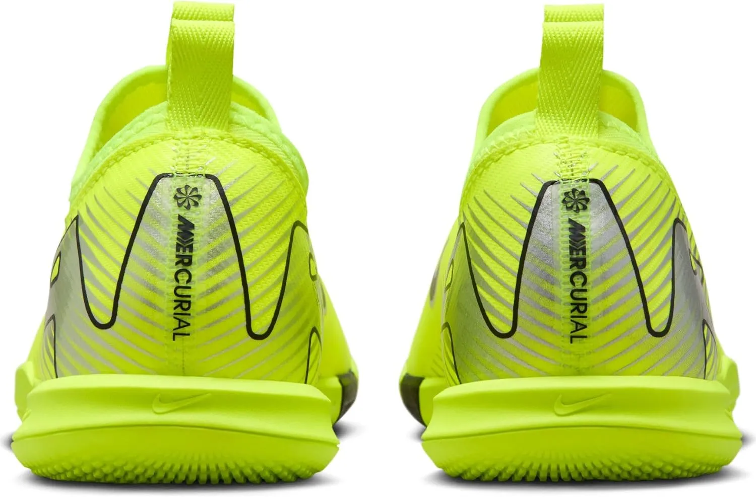 Nike Jr. Mercurial Vapor 16 Academy Little/Big Kids' IC Low-Top Soccer Shoes (FQ8411-700, Volt/Black)