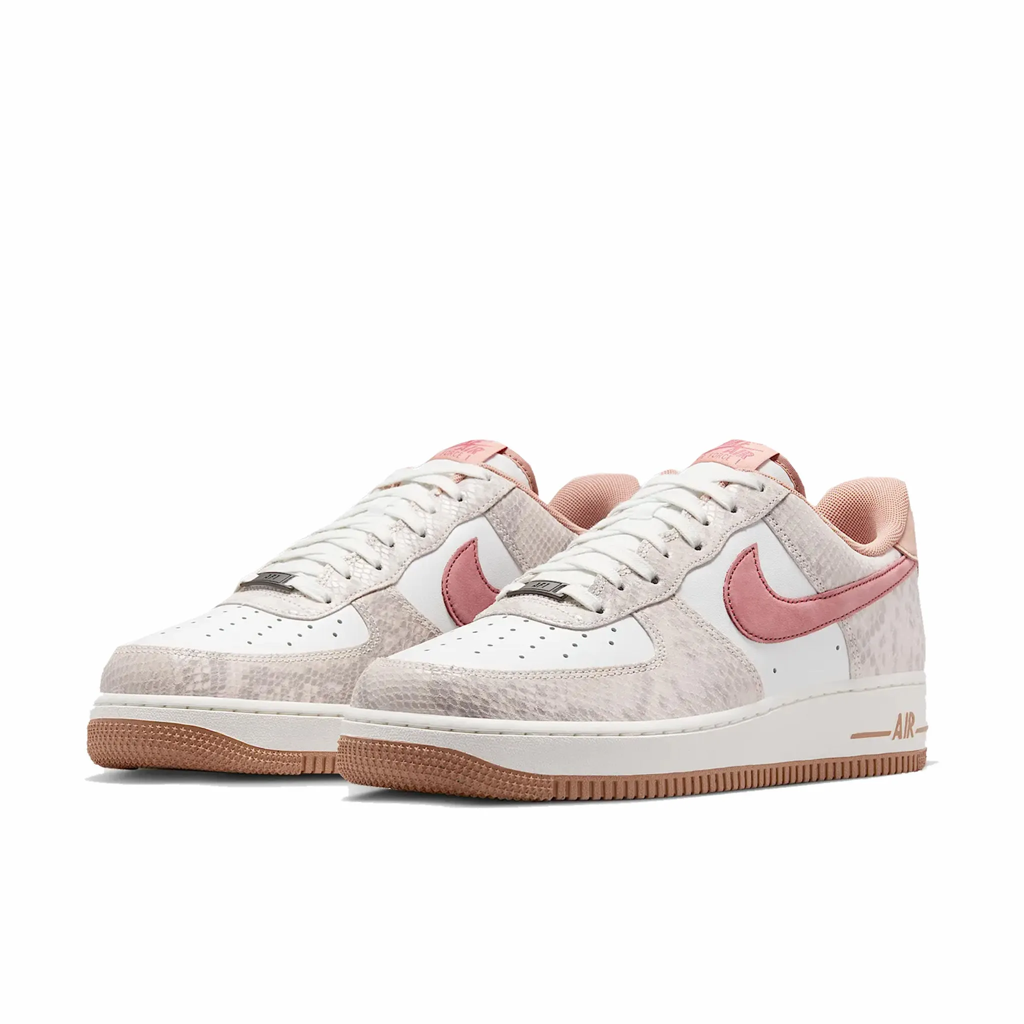 Nike Men's Air Force 1 '07 LV8 (Summit White/Canyon Rust-Sail)