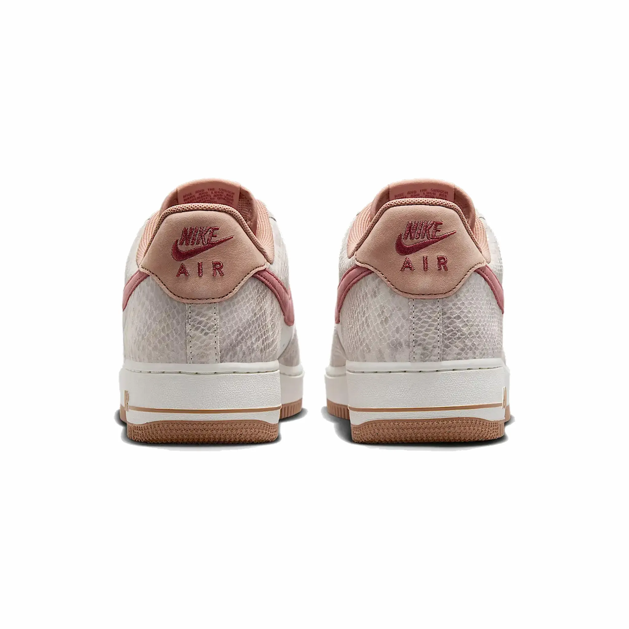 Nike Men's Air Force 1 '07 LV8 (Summit White/Canyon Rust-Sail)