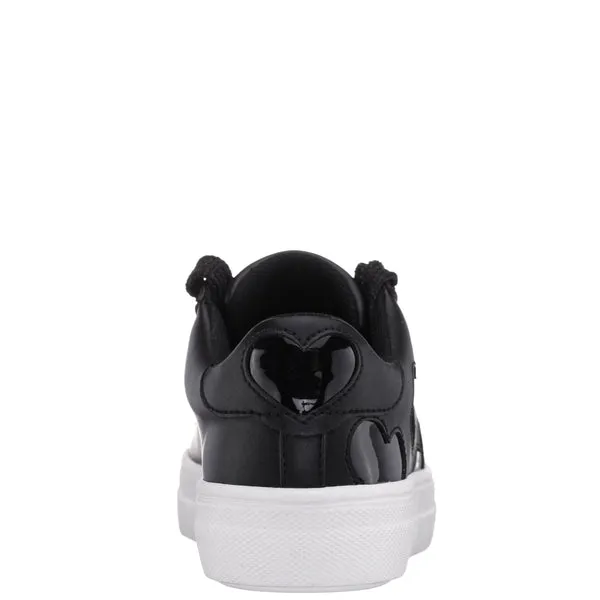 Nina Esti | Youth Black Heart Low Top Sneakers