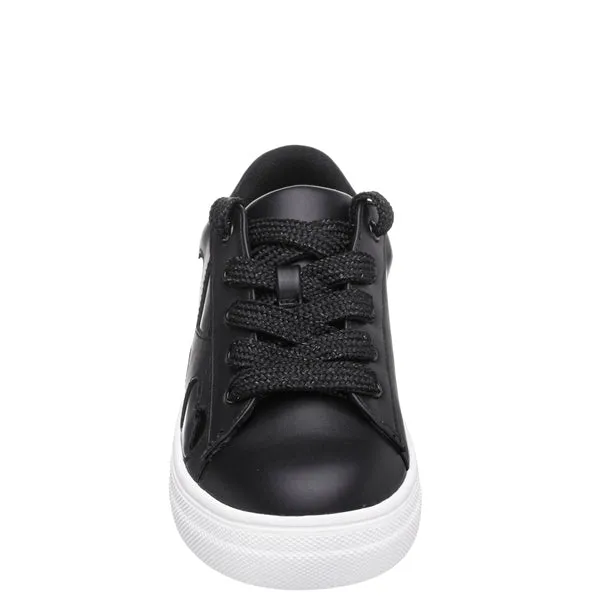 Nina Esti | Youth Black Heart Low Top Sneakers