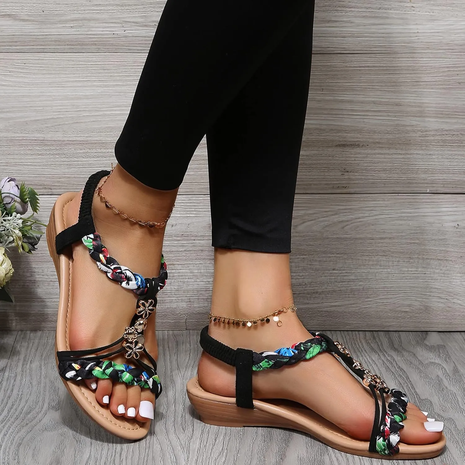 Orthopedic Flip Flops Women Yoga Mat Thong Sandals Arch Support Summer Beach Walking Casual Comfortable Non Slip Indoor Outdoor Shoes