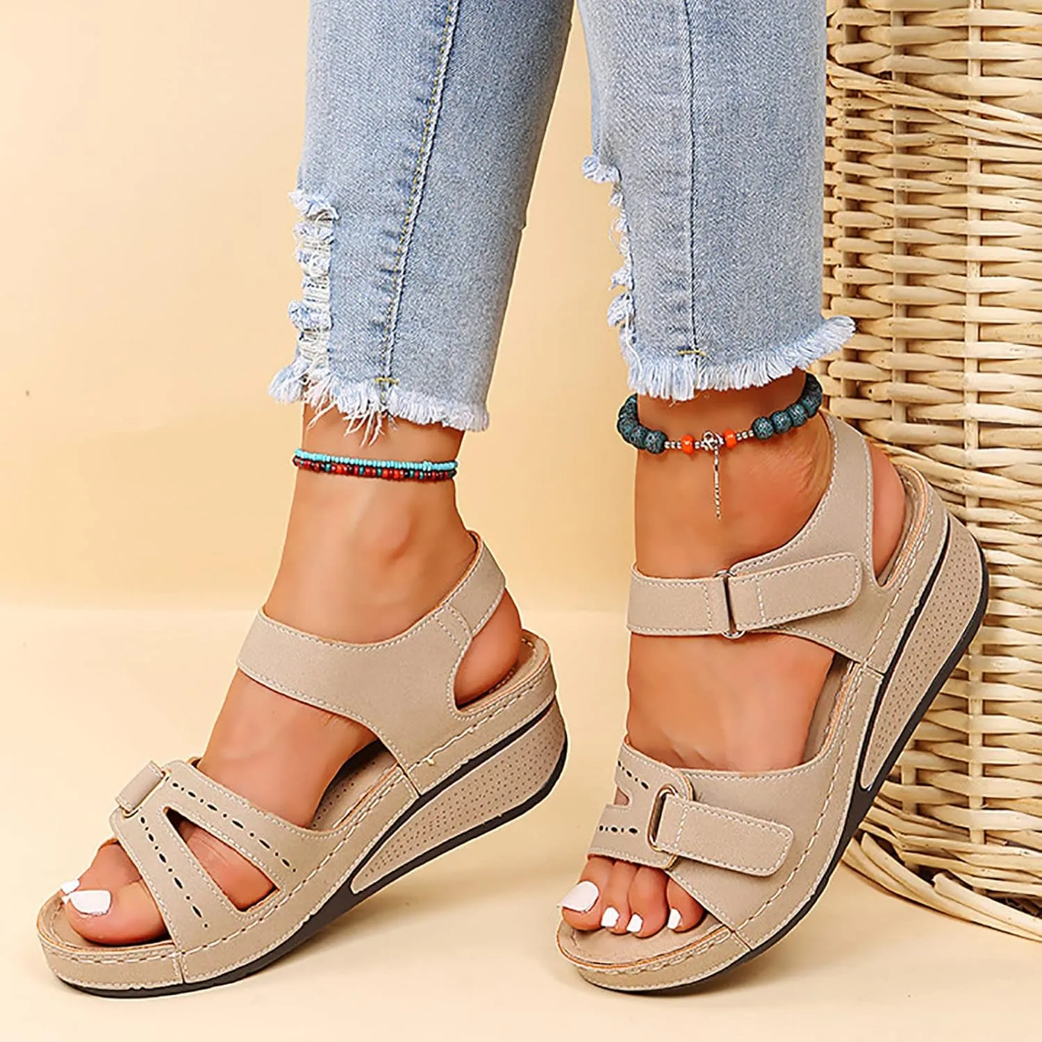 Orthopedic Sandals for Bunions Men Orthotic Womens Sandals Memory Foam Orthopedic Womens Flip Flops Orthopedic Womens Slip On Sandals Comfortable Dressy Leather Sandals Women Comfortable