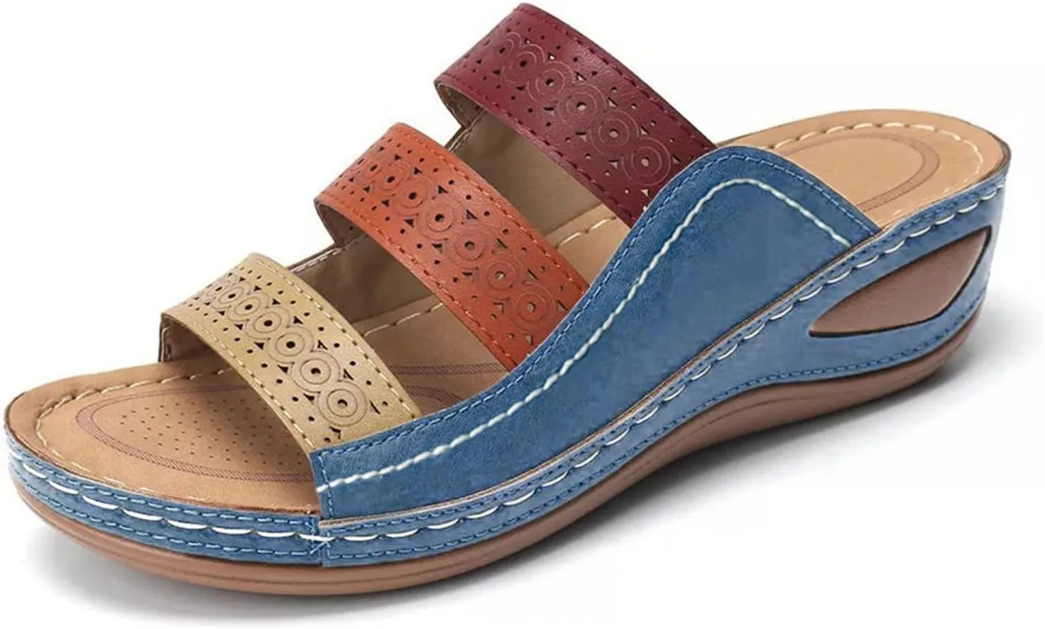 Orthopedic Sandals for Women Plantar Fasciitis Orthopedic Flip Flop Slippers Shose Woman Sandals Orthopedic Women's Slippers with Arch Support High Top Orthopedic Walking Sandals Women Comfort Wide