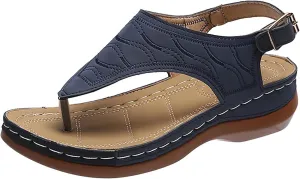 Orthopedic Sandals with Back Strap Beach Sandals Waterproof Orthopedic Dressy Walking Sandals Orthotic Fashion Sandals Women Orthopedic Slip On Sandals for Women 2025 Comfortable