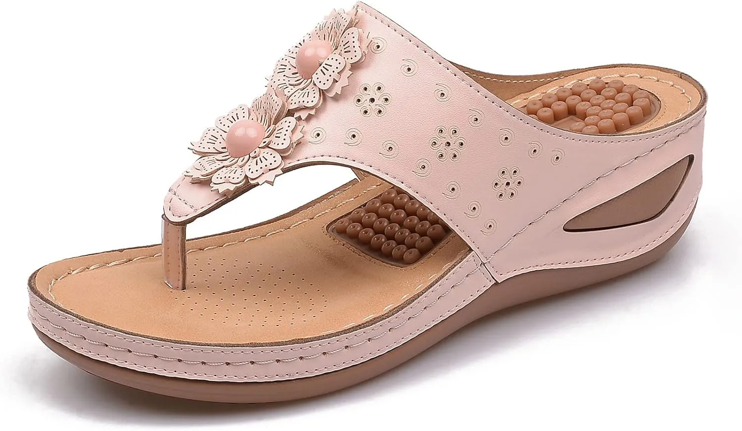 Orthopedic Slides for Women Adjustable Arch Support Recovery Sandals Thick Cushion Comfortable Walking Footwear Plantar Fasciitis Relief