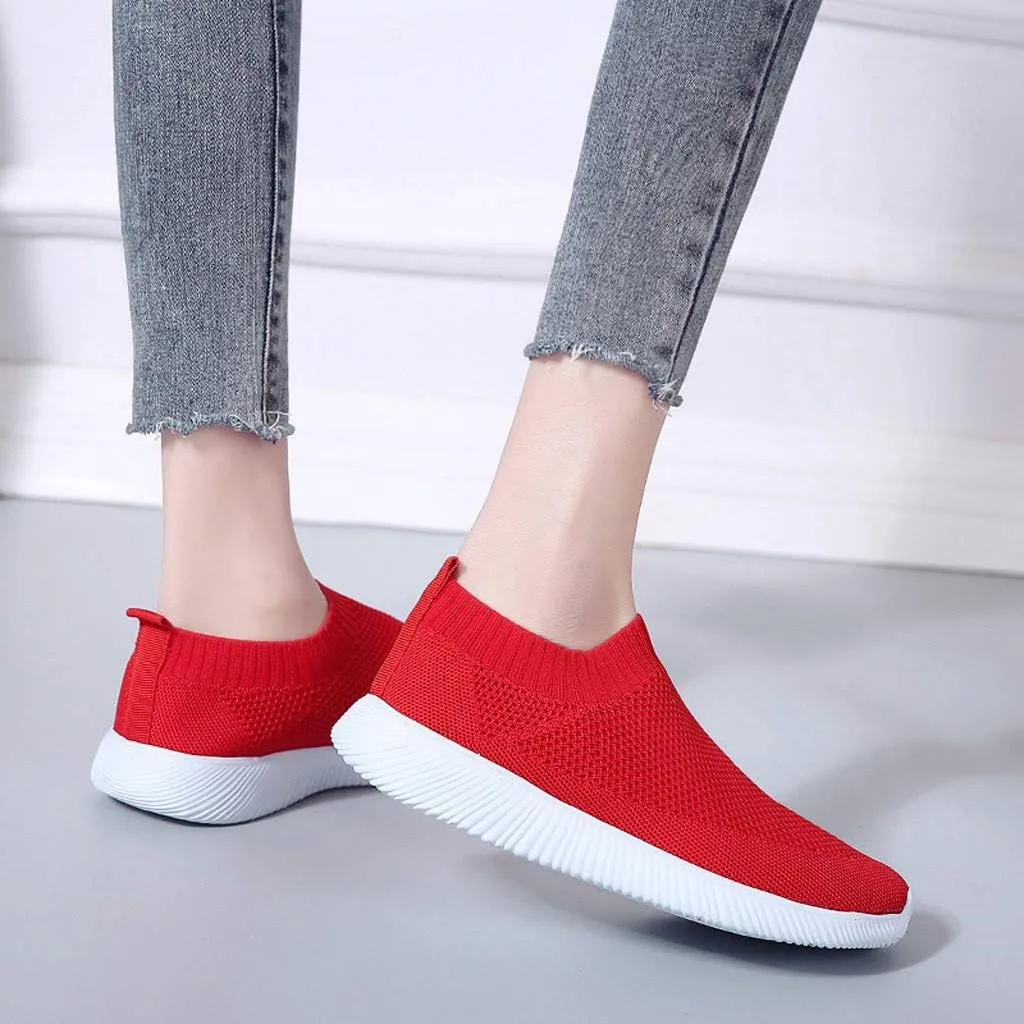 Orthopedic Slip On Shoes for Women Casual Walking Sneakers with Arch Support Comfortable Loafers Plantar Fasciitis Relief Foot Pain Diabetic Swollen Feet