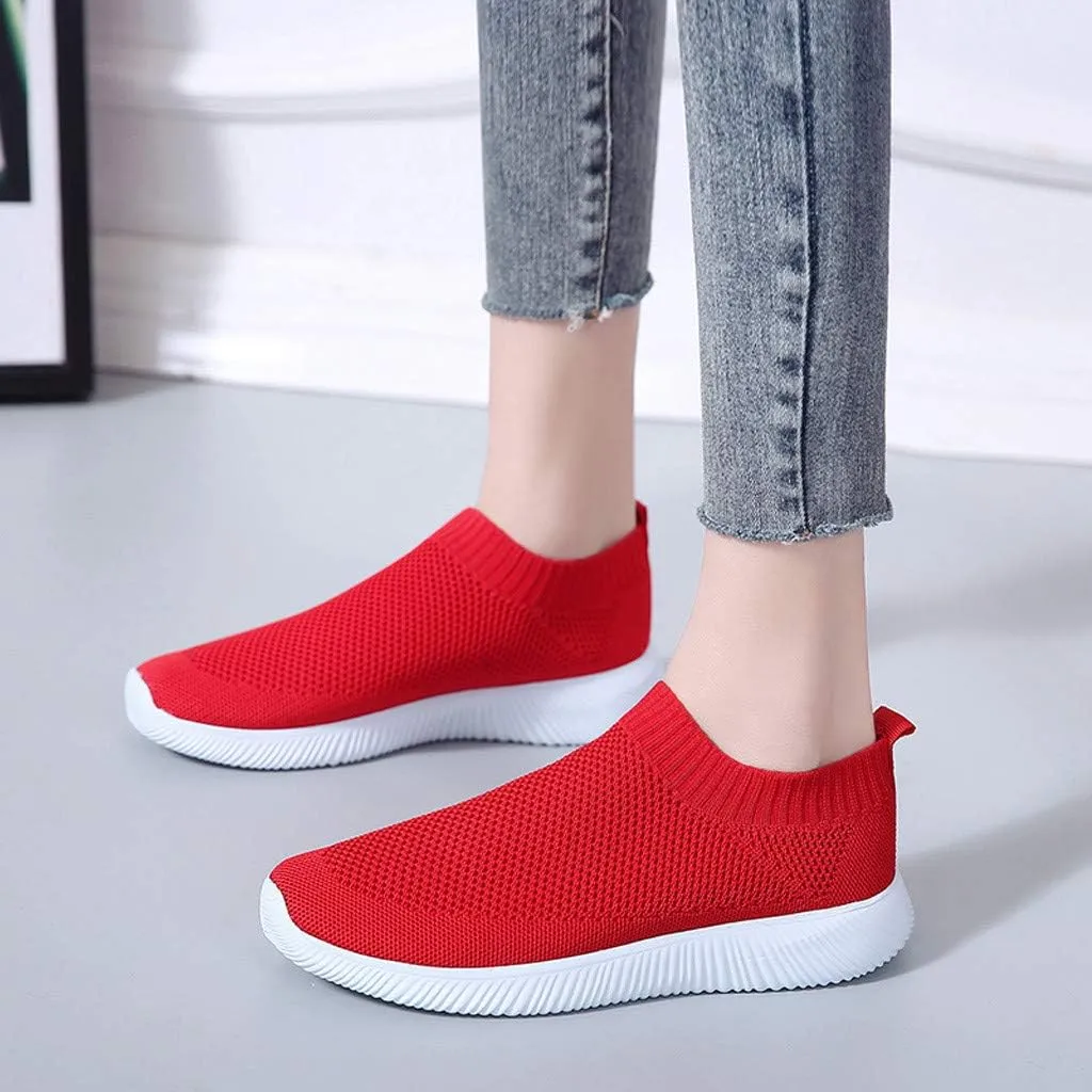 Orthopedic Slip On Shoes for Women Casual Walking Sneakers with Arch Support Comfortable Loafers Plantar Fasciitis Relief Foot Pain Diabetic Swollen Feet
