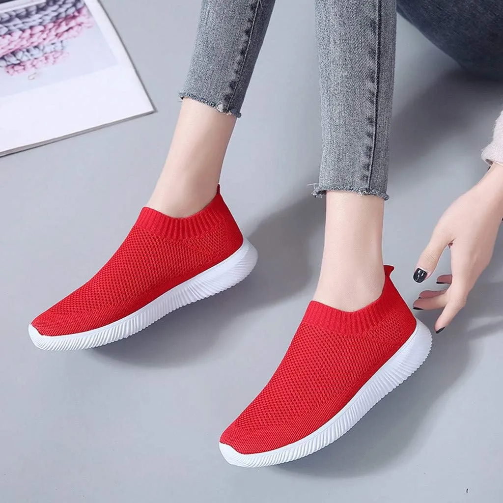 Orthopedic Slip On Shoes for Women Casual Walking Sneakers with Arch Support Comfortable Loafers Plantar Fasciitis Relief Foot Pain Diabetic Swollen Feet