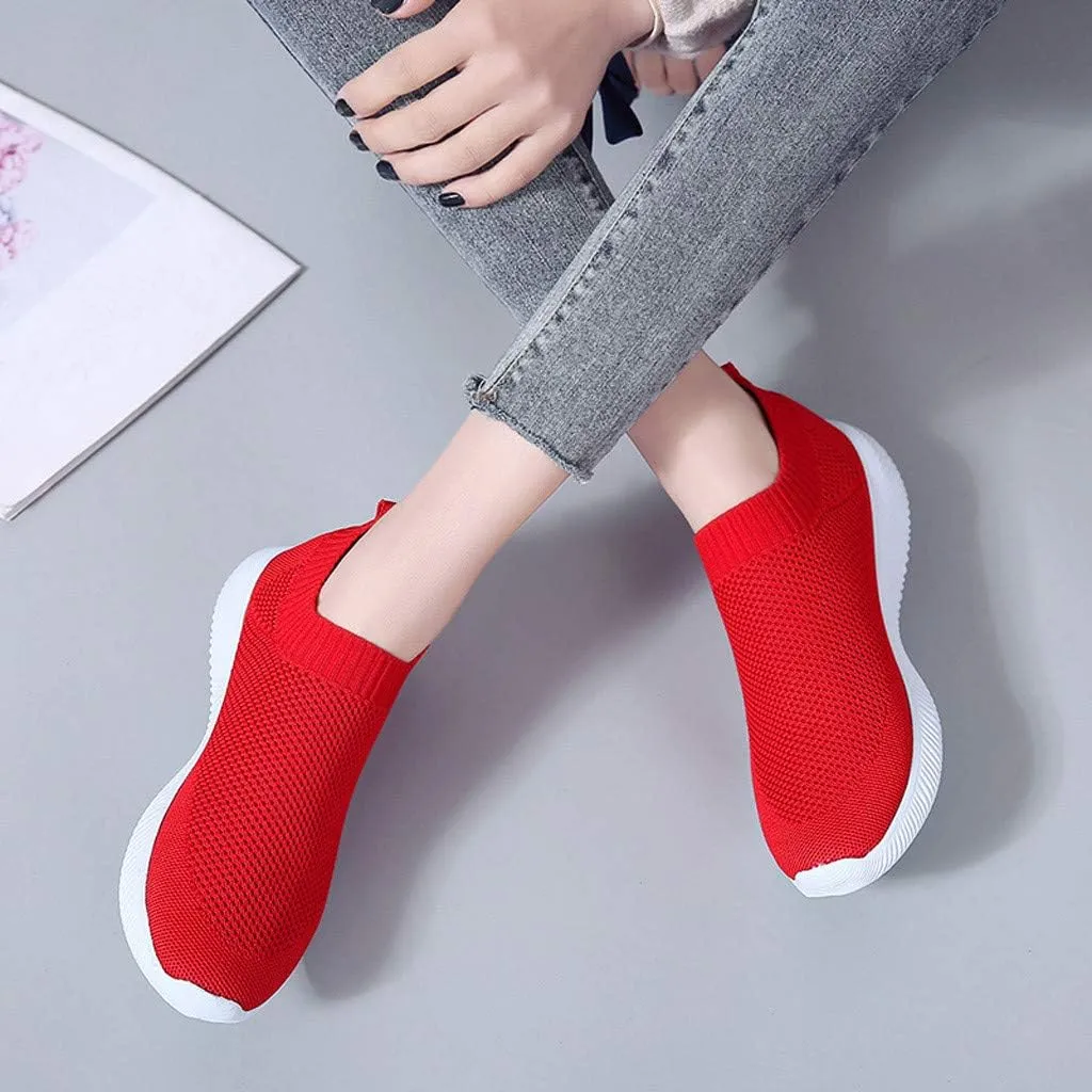 Orthopedic Slip On Shoes for Women Casual Walking Sneakers with Arch Support Comfortable Loafers Plantar Fasciitis Relief Foot Pain Diabetic Swollen Feet