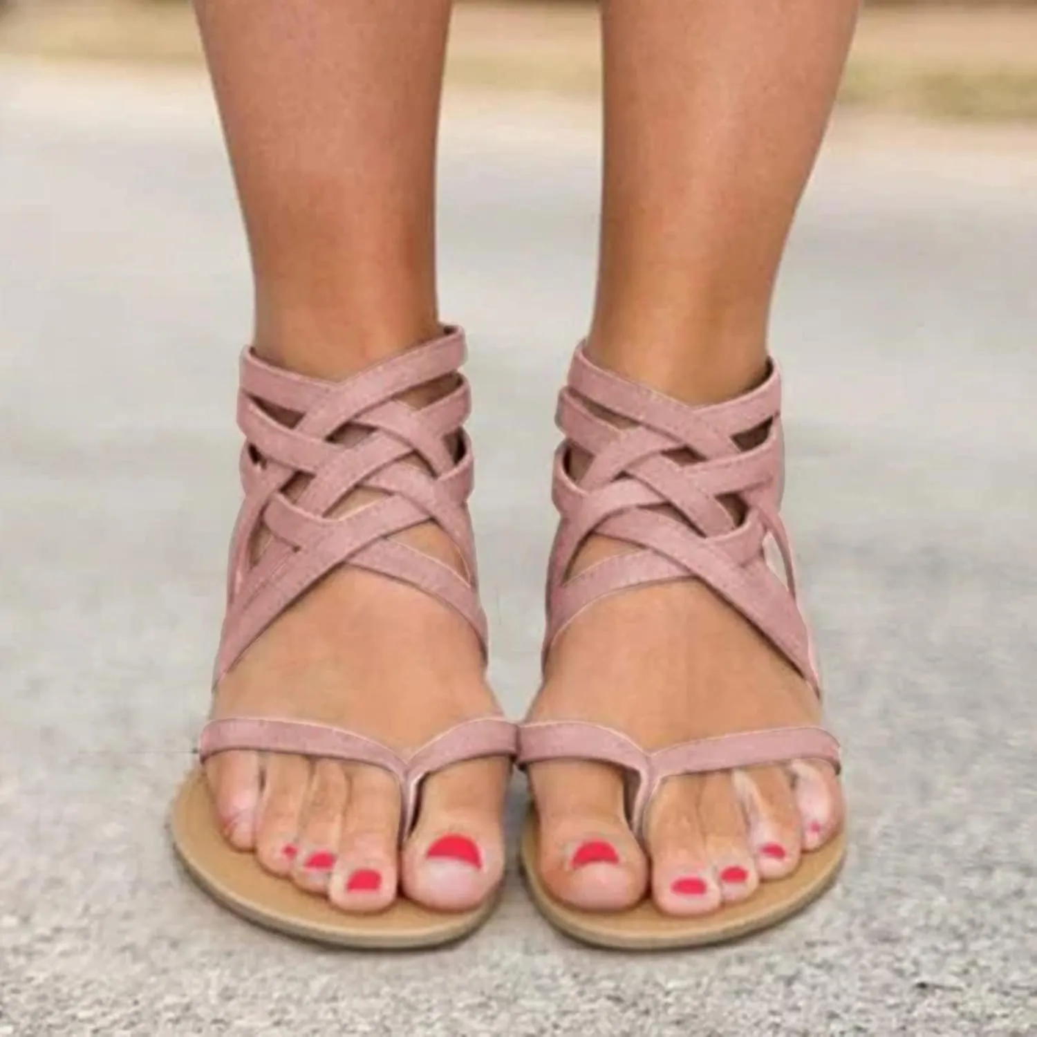 Outdoor Sandals Women Comfortable Summer Walking Arch Support Orthopedic Beach Casual Adjustable Slide Platform Flip Flops Lightweight Hiking