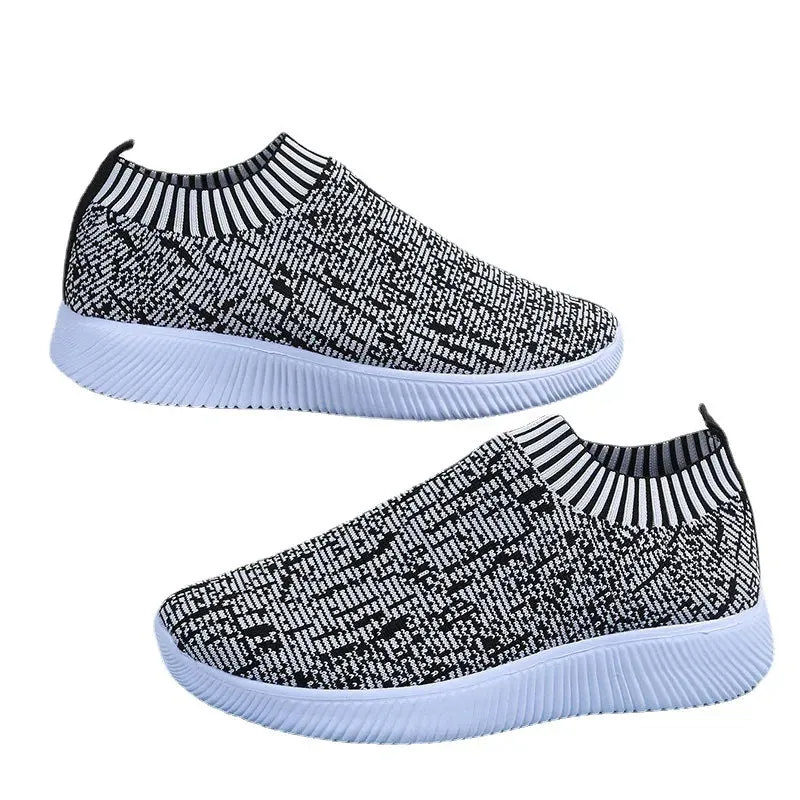 Pixel Prism Knit Sneakers