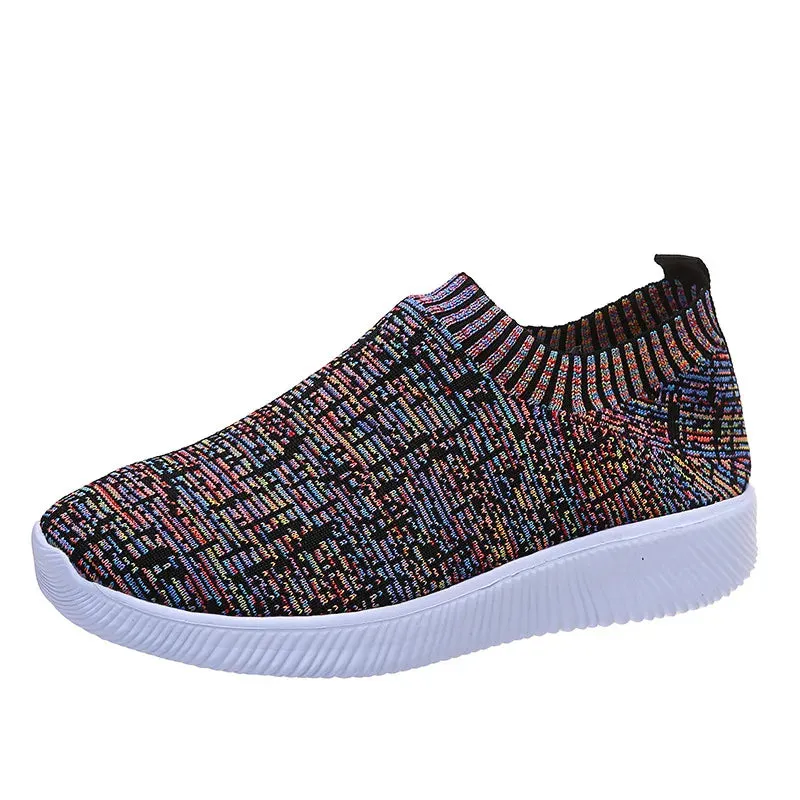 Pixel Prism Knit Sneakers