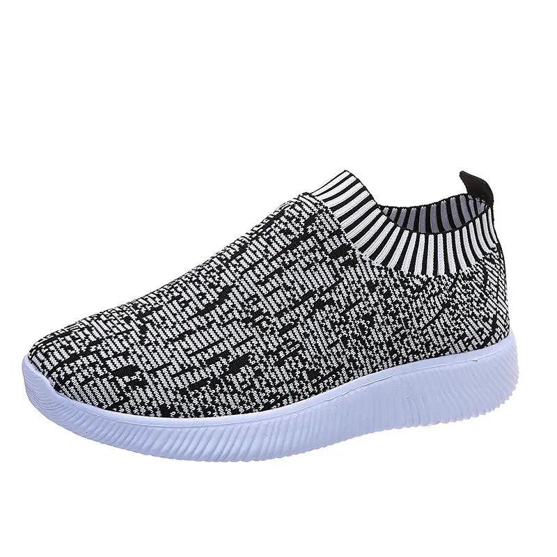 Pixel Prism Knit Sneakers