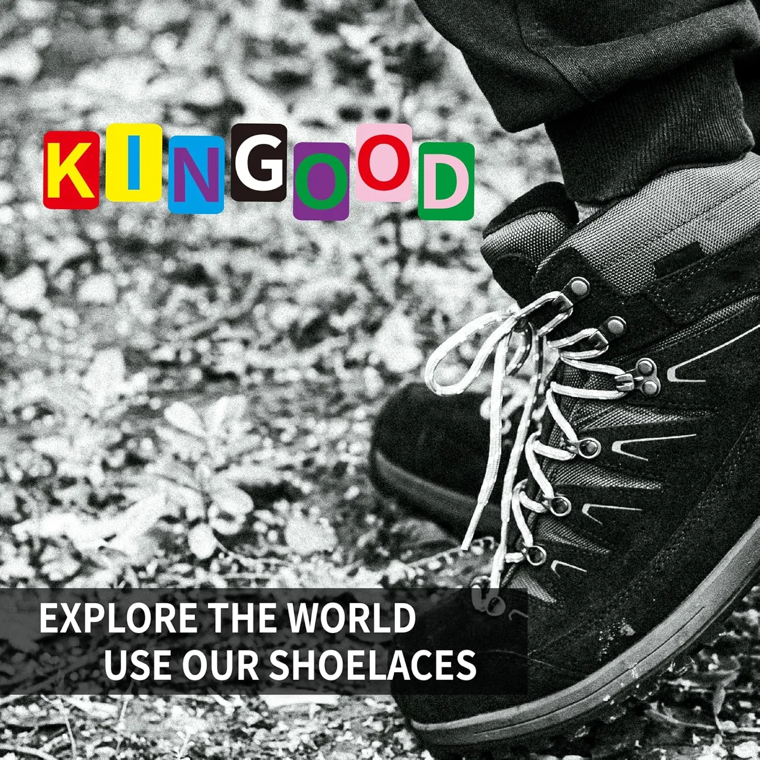 Premium Round Shoe Laces for Boots, Work Boots, and Hiking, Colorful Shoelaces