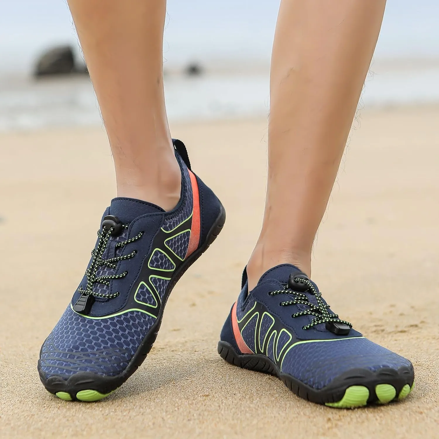 Pro Barefoot Shoes for Women Men,Wide Toe Box Barefoot Shoes Water Shoe Women,Healthy & Non-Slip Barefoot Outdoor Shoe,Waterproof Hiking Sneakers Women