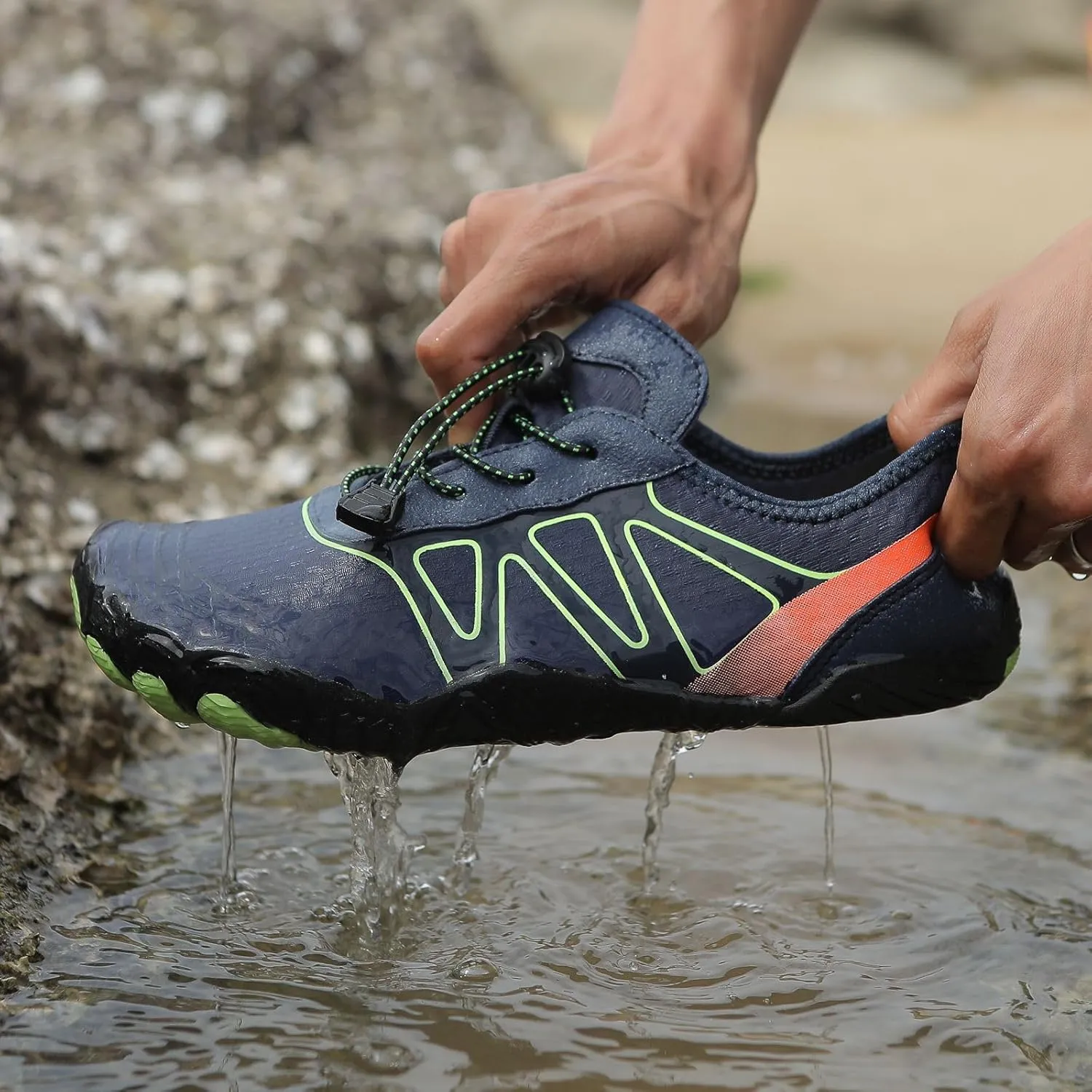 Pro Barefoot Shoes for Women Men,Wide Toe Box Barefoot Shoes Water Shoe Women,Healthy & Non-Slip Barefoot Outdoor Shoe,Waterproof Hiking Sneakers Women