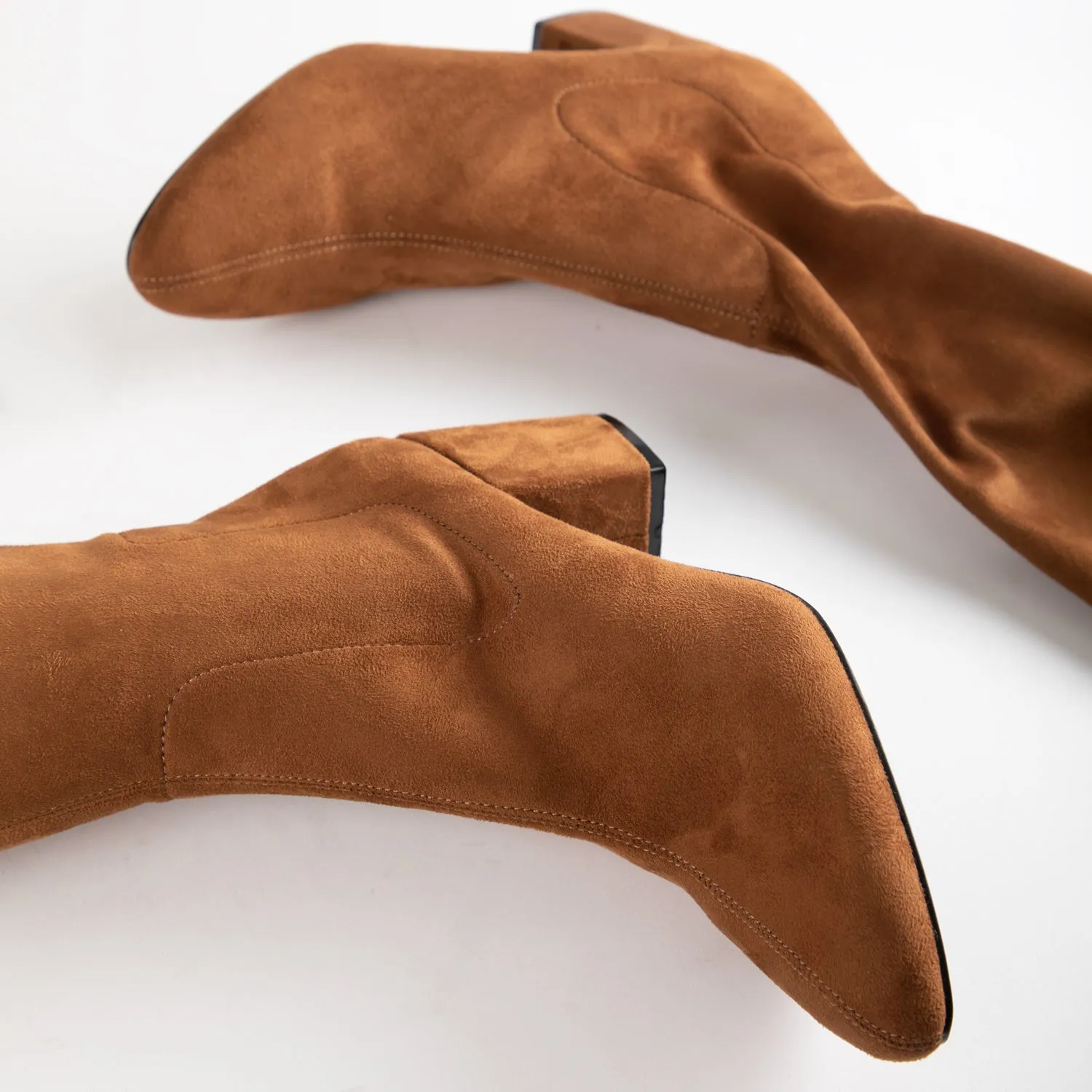 RAID Kola_4 Over The Knee Boot in Cognac