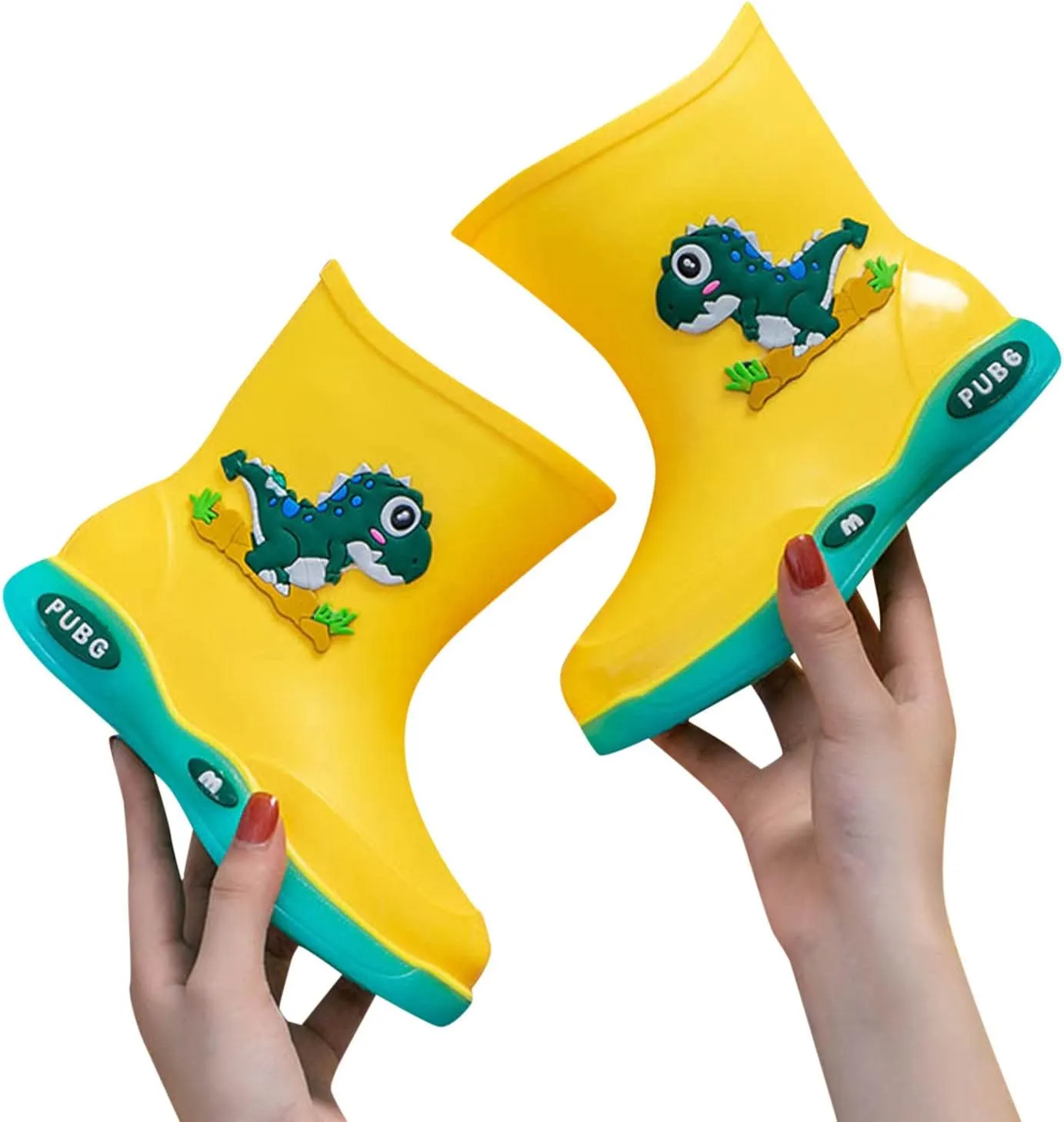 Rain Boots Girls Boys Kids Cartoon Baby Rubber Boots Toddler Waterproof Garden Shoes for Outdoor Big Boys Winter Boots