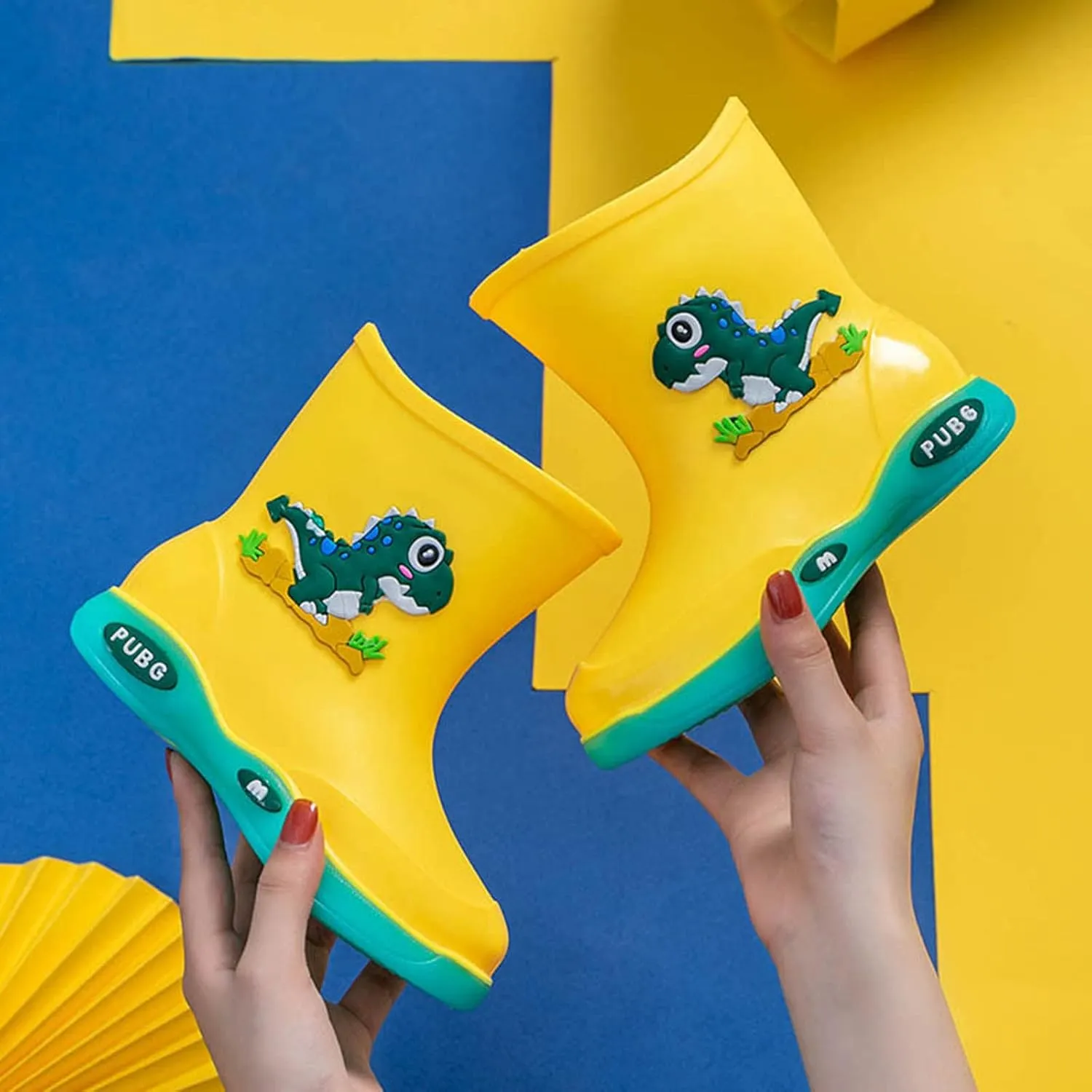 Rain Boots Girls Boys Kids Cartoon Baby Rubber Boots Toddler Waterproof Garden Shoes for Outdoor Big Boys Winter Boots