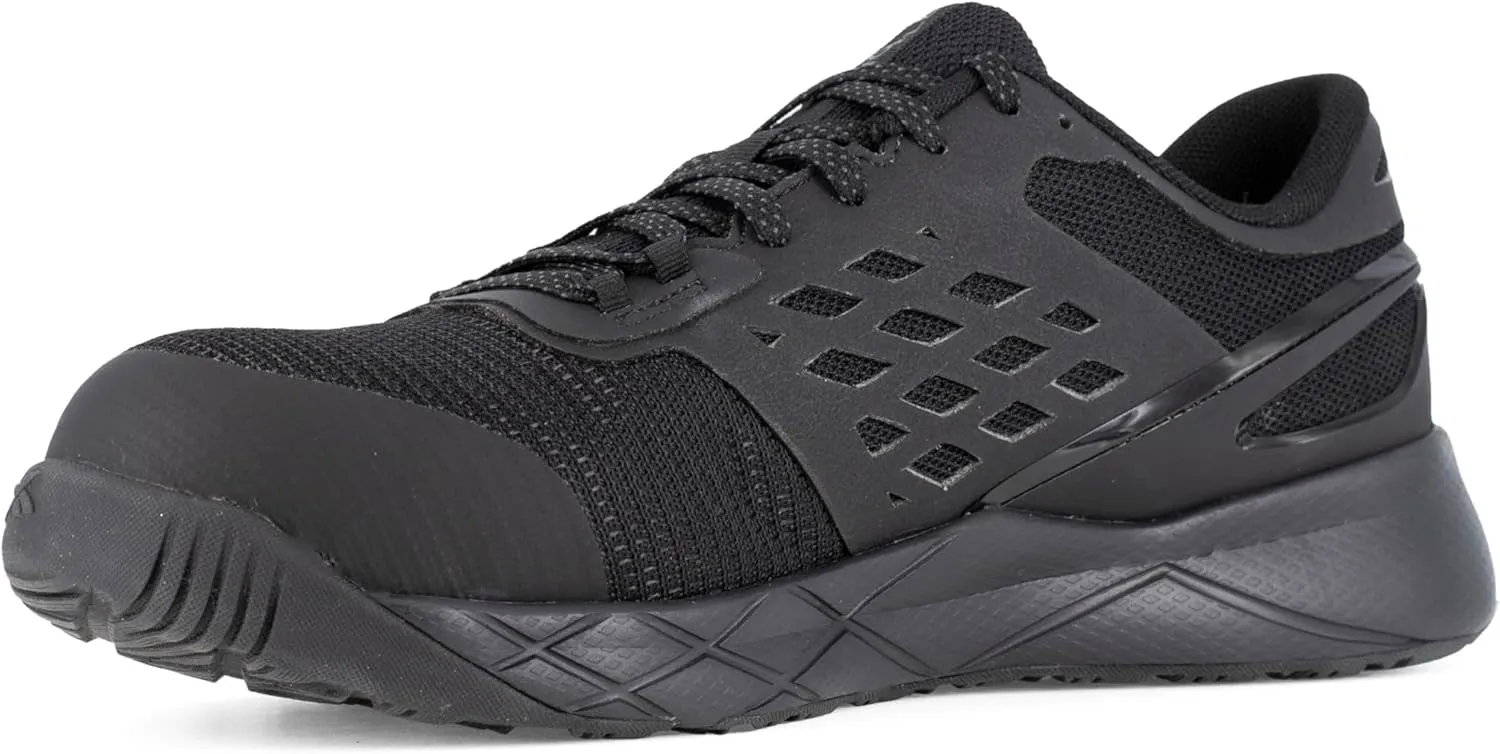 Reebok Men's Rb3322 Nanoflex Tr Work Construction Shoe Beige Safety