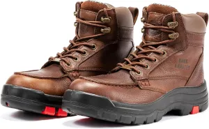 ROCKROOSTER Work Boots for Men, Oiled Leather 6 inch Durable Wide Work Shoes(AK370-AK371-AK372)