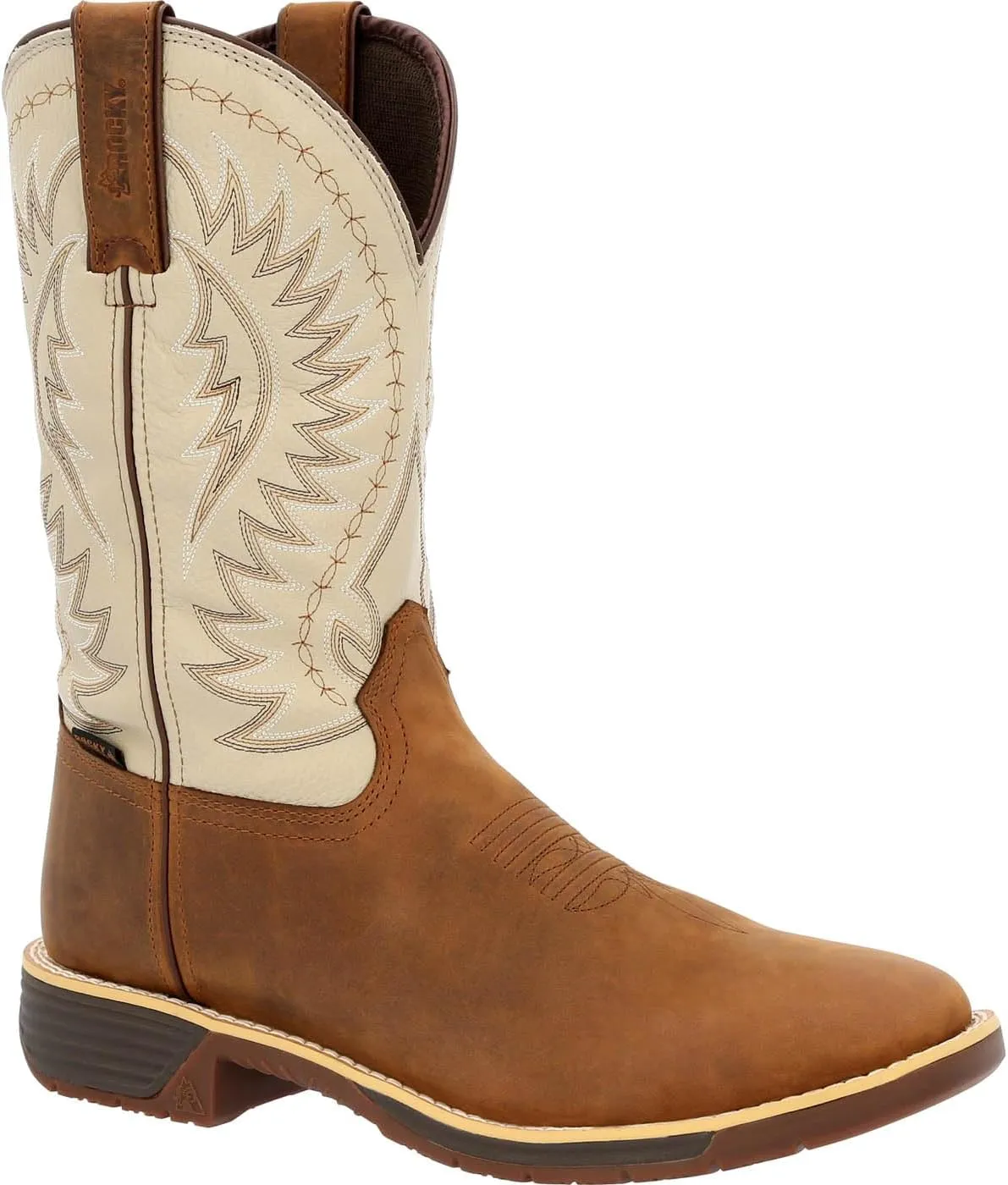 Rocky Rugged Trail Waterproof Western Boot Size 14(M)