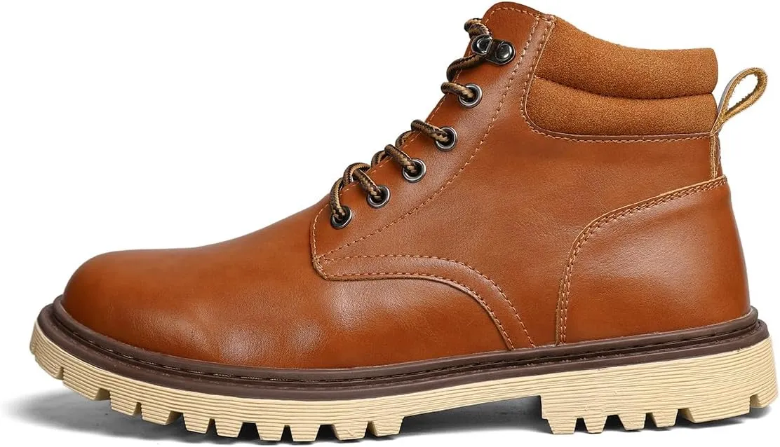 Shaire Men's non slip soft soled work boots and hiking boots