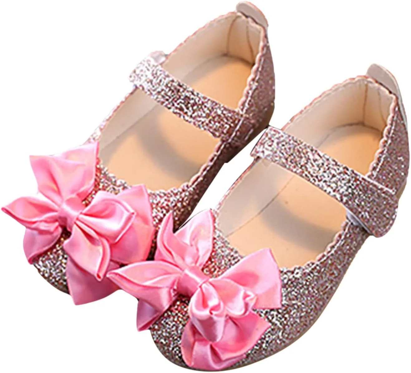 Shoes for Girls,Baby Girls Kids Princess Shoes Bowknot Shoes Infant Sandals Bling Dancing Shoes Baby Girls Shoes