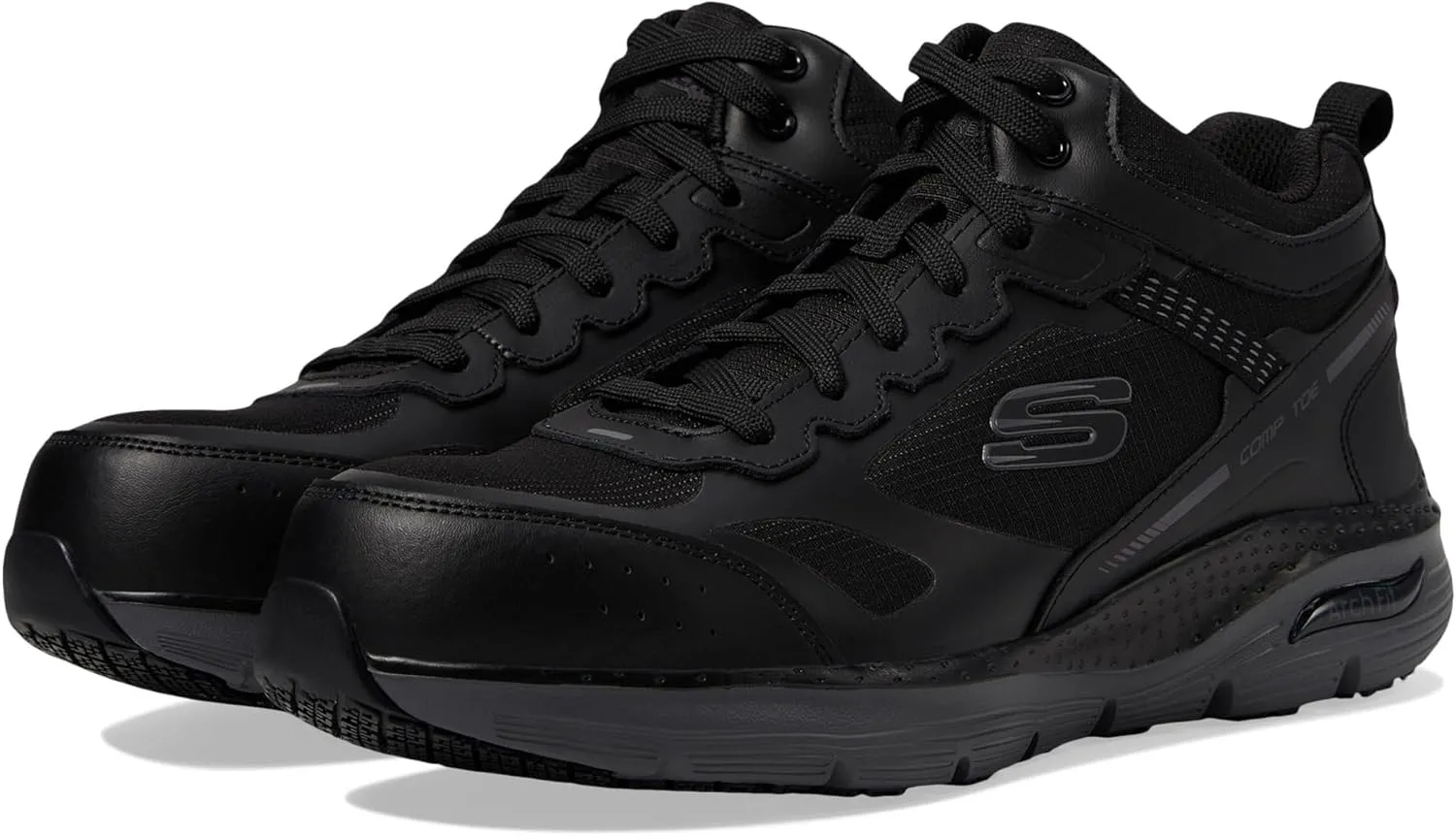 Skechers Men's Arch Fit Sr-Pyreford Comp Toe Sneaker