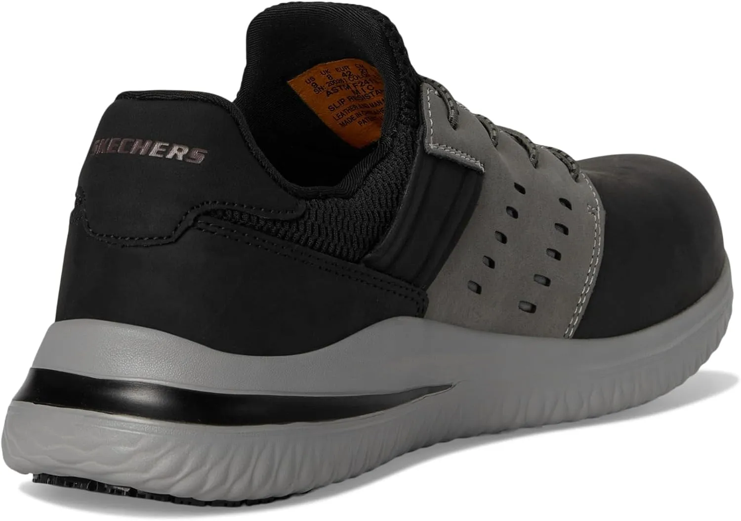 Skechers Men's Delson 3.0 Sr-Tyoll Comp Toe Sneaker