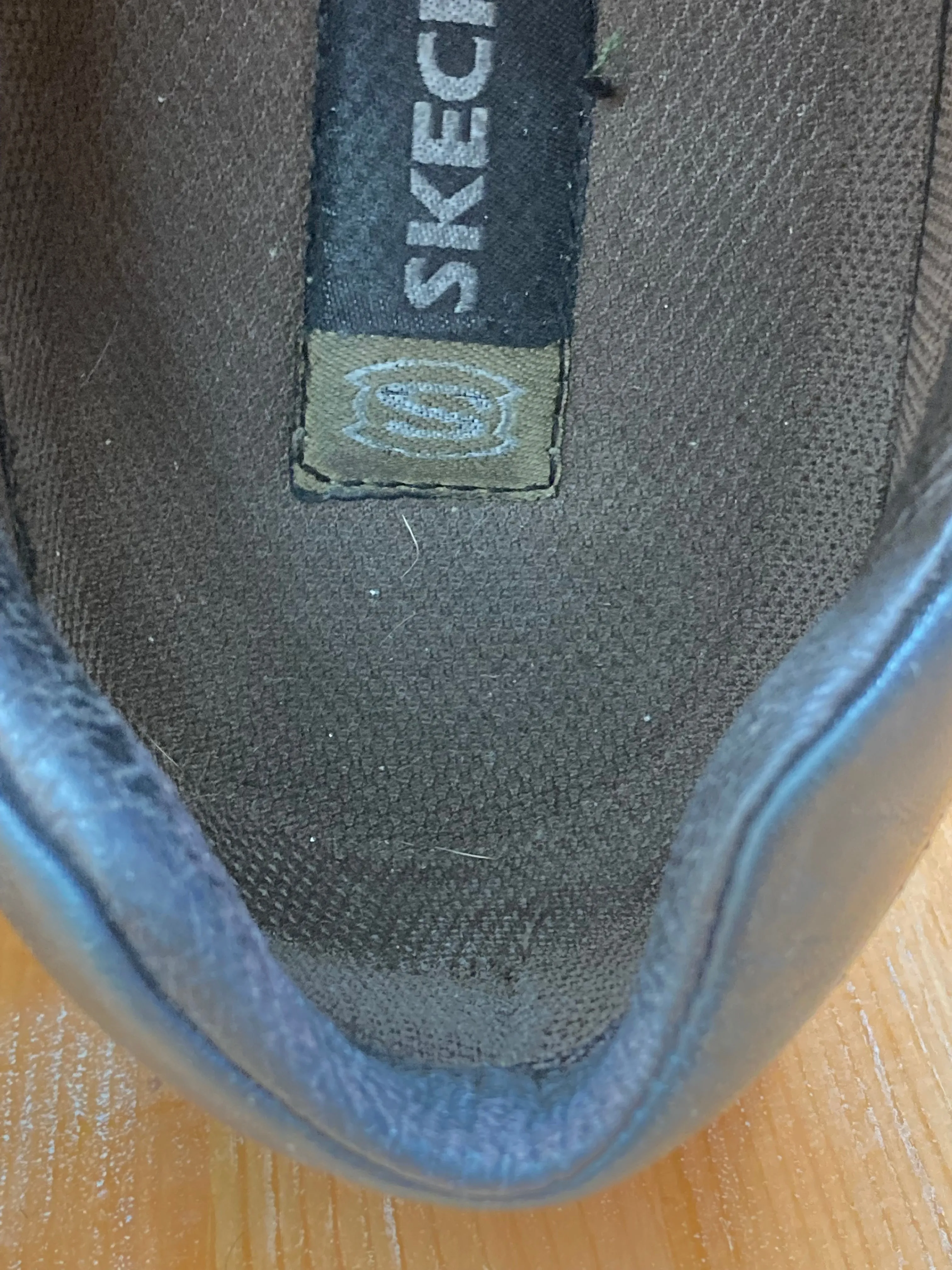 SKECHERS SKETCHERS Men Size 13 Leather Oxford Casual Shoes Sneakers Brown
