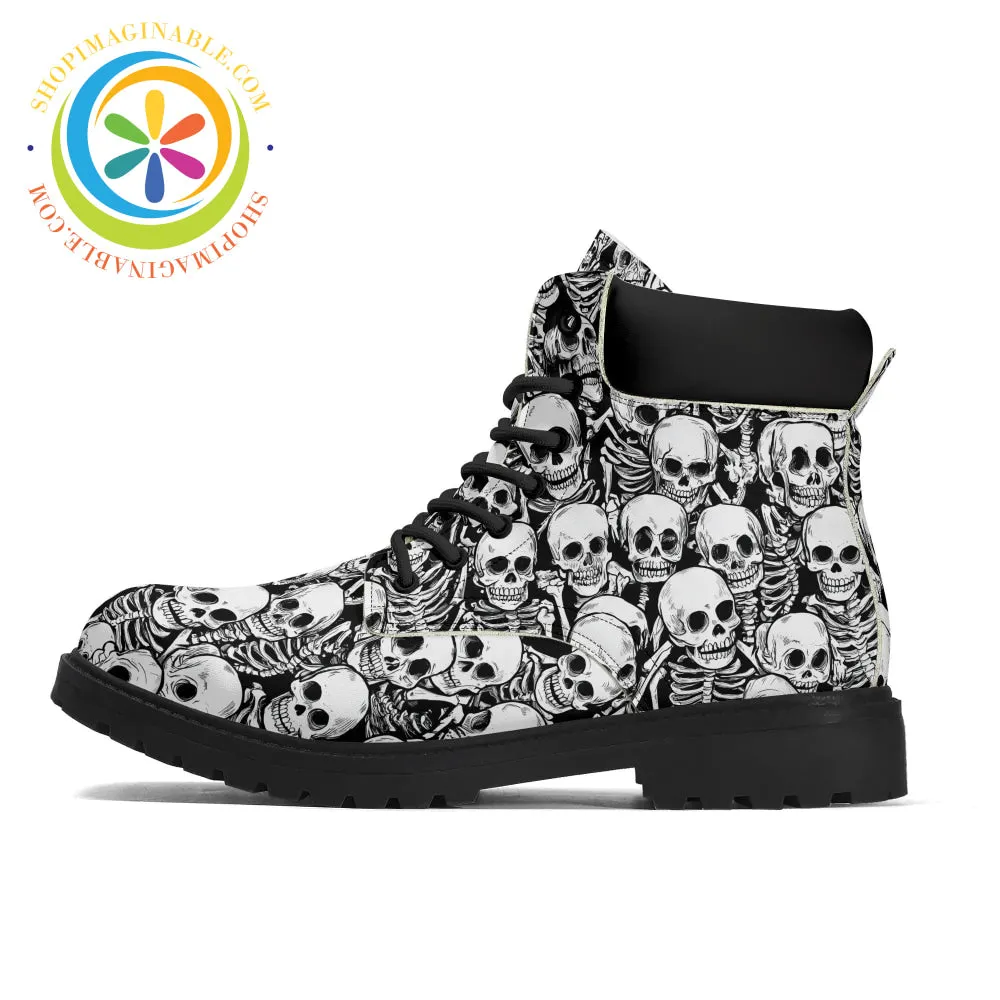 Skeleton Women's Boots