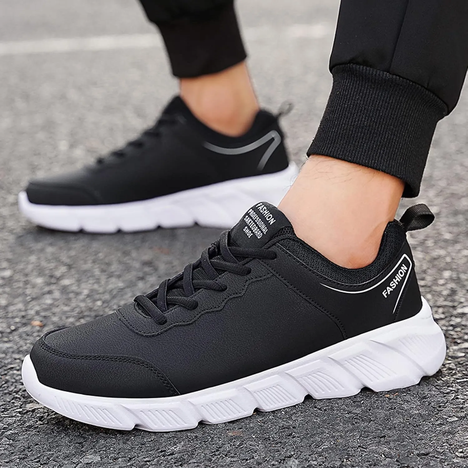 Sneakers for Men Mens Slip on Shoes Athletic Gym Tennis Shoes for Men Men's Slip Ons Walking Everyday and Travel Court Blue Tennis